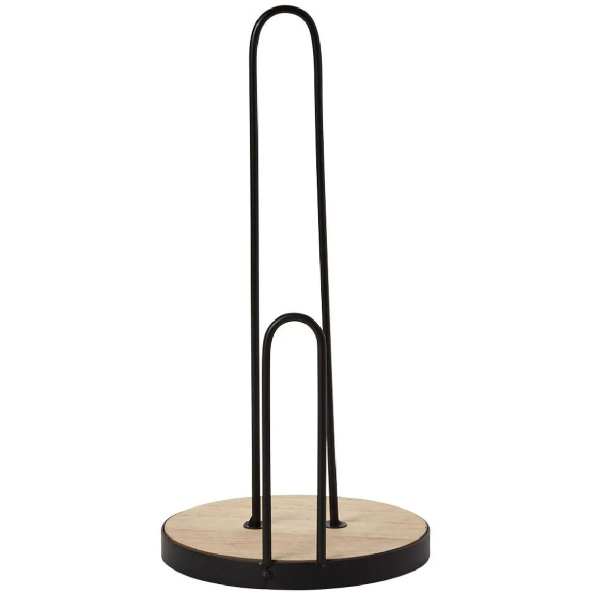 Gifi Porte essuie-tout métal et bambou Outlet