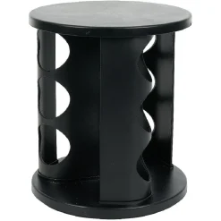 Gifi Porte épice rotatif avec 9 pots métal Ø17xH20cm