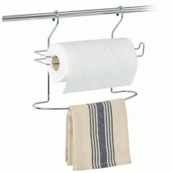 Gifi Porte rouleau essuie-tout en inox pour barre de crédence Outlet