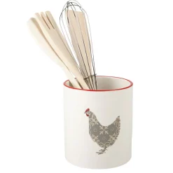 Gifi Porte ustensiles de cuisine motif poule Clearance