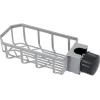 Gifi Porte-éponge pour robinet plastique gris - L.20xl.9xH.5cm New