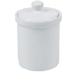 Gifi Pot avec couvercle blanc