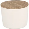 Gifi Pot avec couvercle naturel écru New