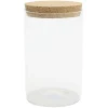 Gifi Pot de conservation en verre avec couvercle liège 1 L Online