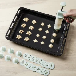 Gifi Presse à biscuits sucrés/salés 16 disques et 6 douilles Best