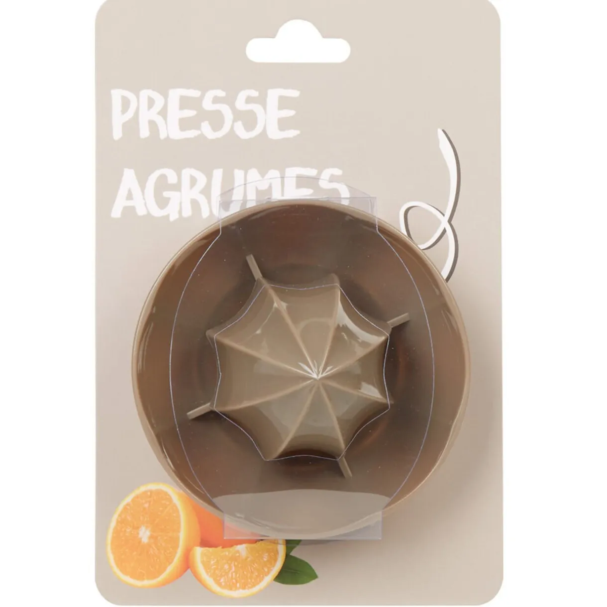 Gifi Presse agrume taupe h. 7 cm Discount