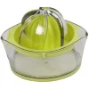 Gifi Presse agrumes avec réservoir transparent vert New