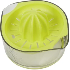 Gifi Presse agrumes avec réservoir transparent vert New