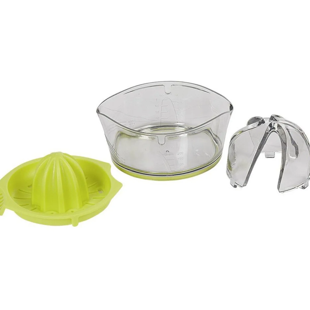 Gifi Presse agrumes avec réservoir transparent vert New