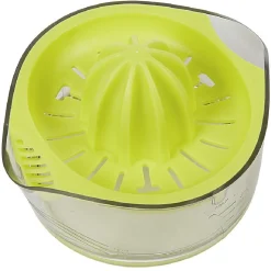 Gifi Presse agrumes avec réservoir transparent vert New