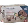 Gifi Presse ail en inox avec brosse de nettoyage Clearance