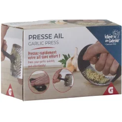 Gifi Presse ail en inox avec brosse de nettoyage Clearance