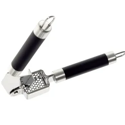Gifi Presse-ail en inox avec manche en plastique L.19cm