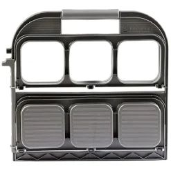 Gifi Range bouteille pliable gris 6 emplacements Outlet
