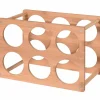 Gifi Range bouteilles 6 compartiments bois Outlet