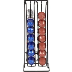 Gifi Range capsules de café en métal noir Clearance