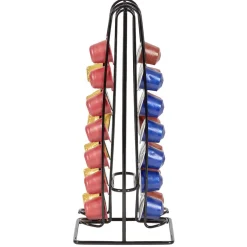 Gifi Range capsules de café en métal noir Clearance