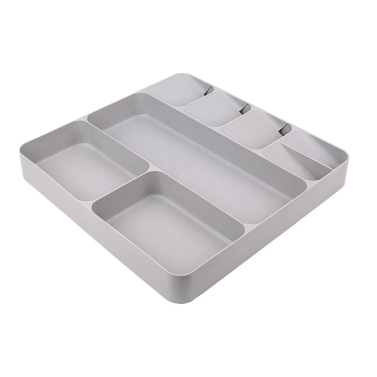 Gifi Range couvert 8 compartiments gris Online
