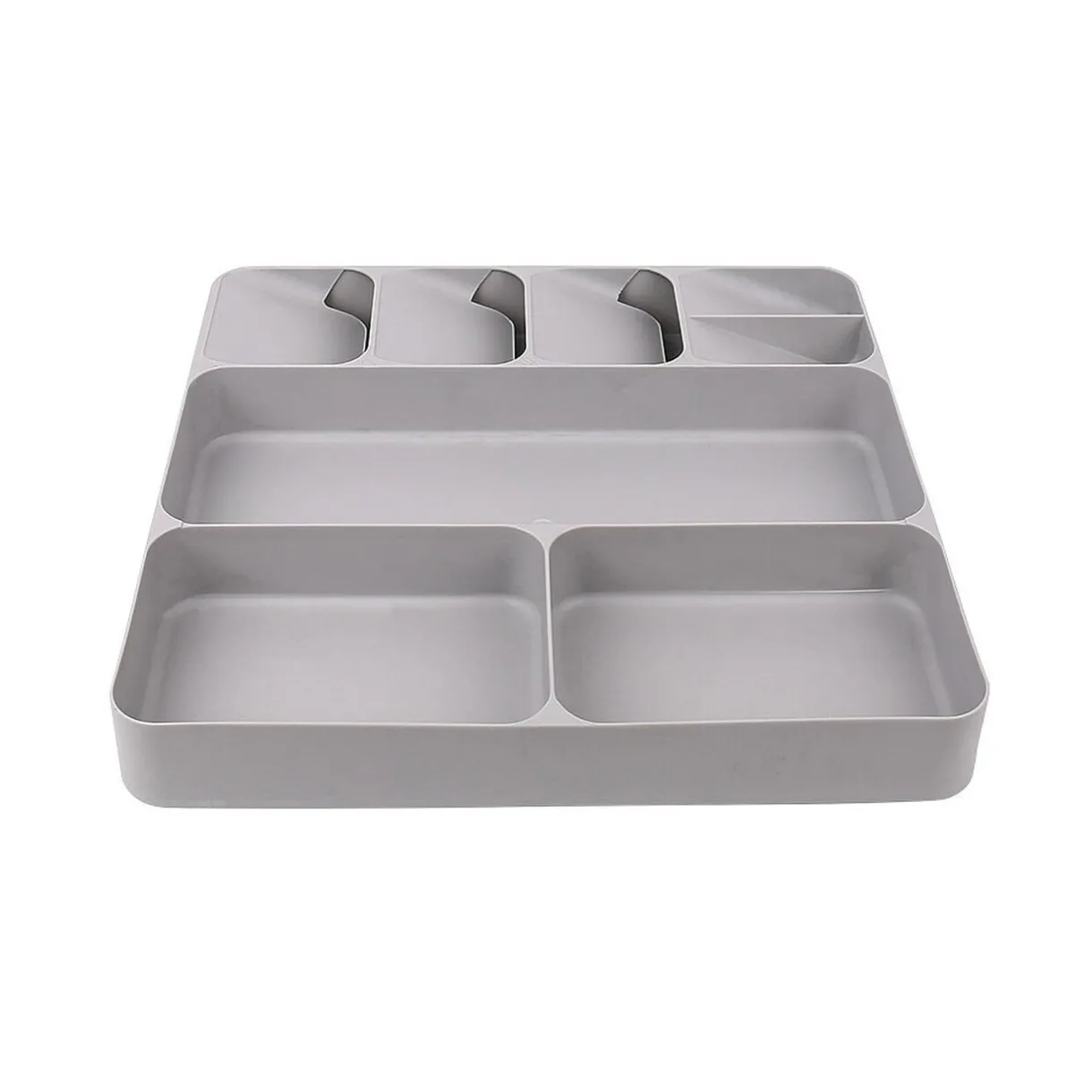 Gifi Range couvert 8 compartiments gris Online