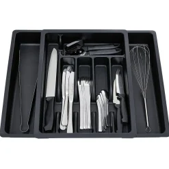 Gifi Range couverts extensible plastique noir Online