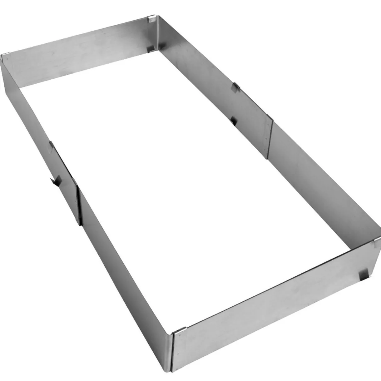 Gifi Rectangle à pâtisserie extensible inox