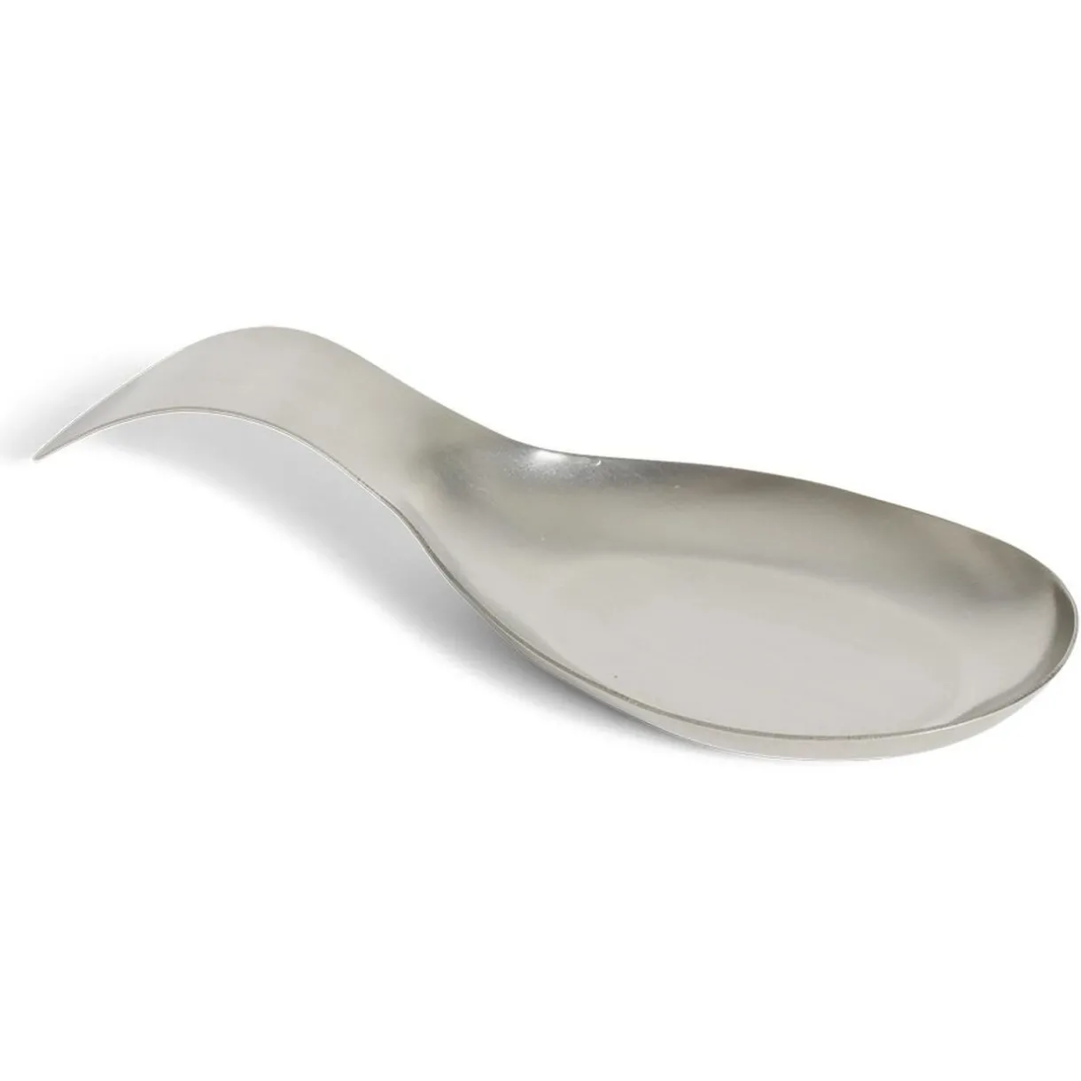 Gifi Repose cuillère inox gris 19x8x1,5cm Outlet