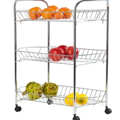 Gifi Resserre de cuisine à roulettes 3 étages Best