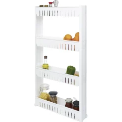 Gifi Resserre légume 4 niveaux blanc 54x12,2xH101 cm Discount