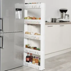 Gifi Resserre légumes desserte cuisine 5 niveaux Clearance