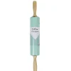 Gifi Rouleau à pâtisserie en silicone avec manche en bois Discount