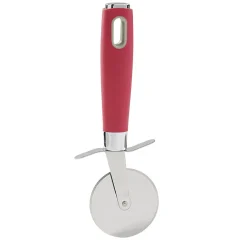 Gifi Roulette à pizza en inox manche polypropylène rouge