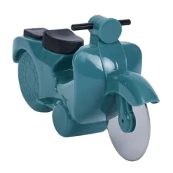 Gifi Roulette à pizza forme scooter rouge ou bleu New