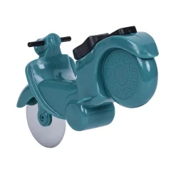 Gifi Roulette à pizza forme scooter rouge ou bleu New