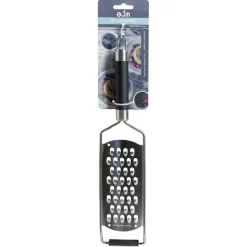 Gifi Râpe en inox manche inox avec manche en plastique L.32cm Best