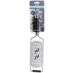 Gifi Râpe en inox manche inox avec manche en plastique L.32cm Best