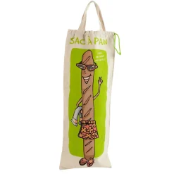 Gifi Sac à pain humoristique en coton Hot