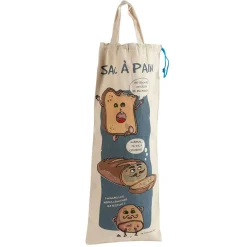 Gifi Sac à pain humoristique en coton Hot