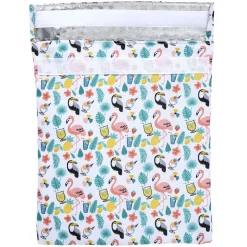 Gifi Sac à sandwich réutilisable motif tropical New