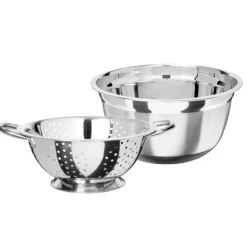 Gifi Saladier et passoire en inox Clearance