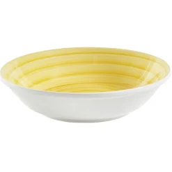 Gifi Saladier faïence déco spirale Ø25 cm