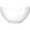 Gifi Saladier rond en plastique transparent