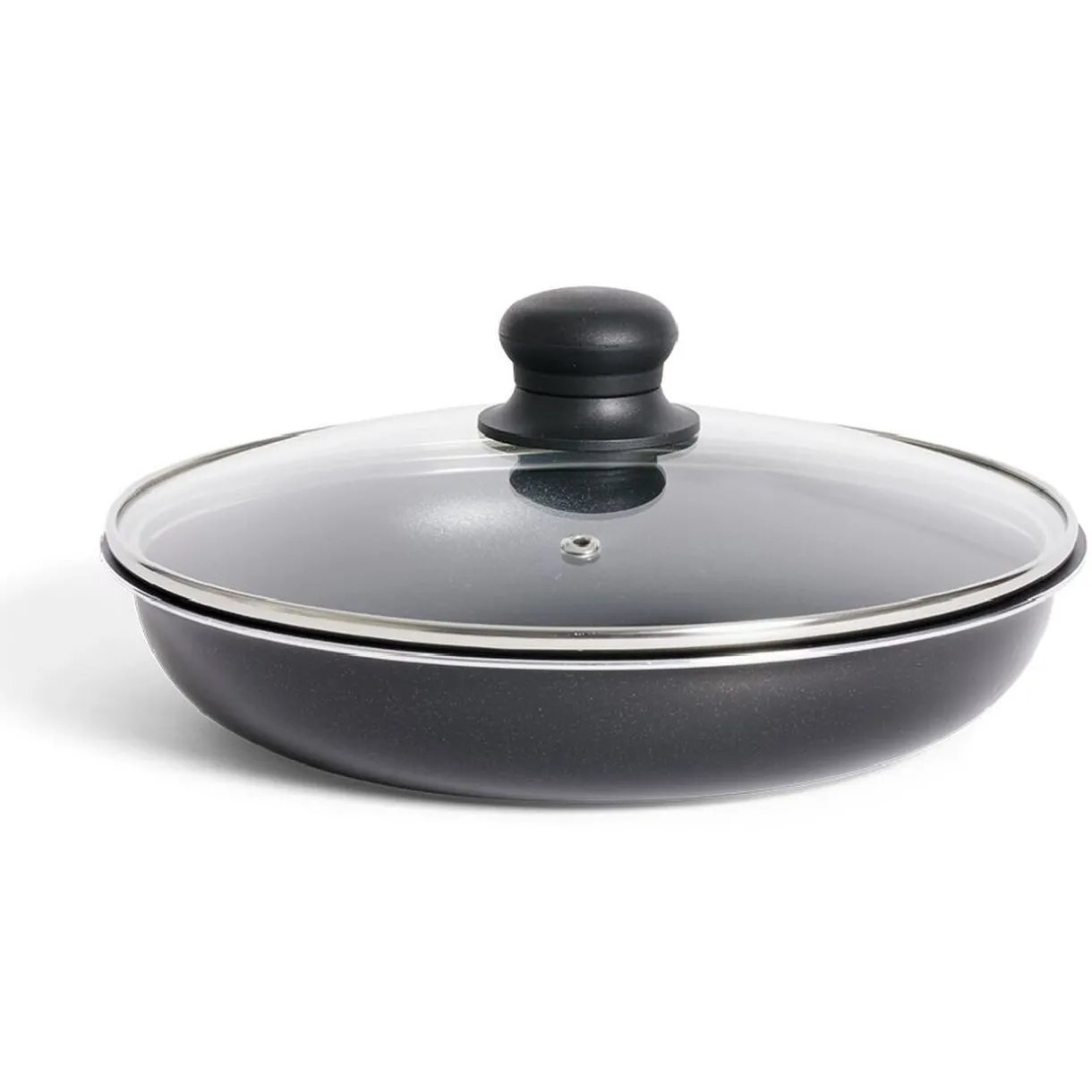 Gifi Sauteuse tous feux dont induction sans manche aluminium noir Ø25xH6,5cm Discount