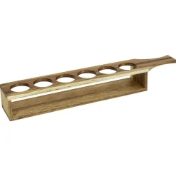 Gifi Service à shooter 6 verres avec support bois