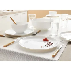 Gifi Service à vaisselle 19 pièces blanc
