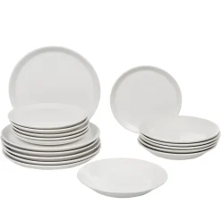Gifi Service à vaisselle blanc 18 pièces New