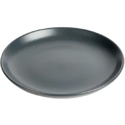 Gifi Service à vaisselle gris en faïence 18 pièces