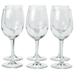 Gifi Service à verre transparent 18 pièces