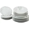Gifi Service de table assiettes motif coeurs