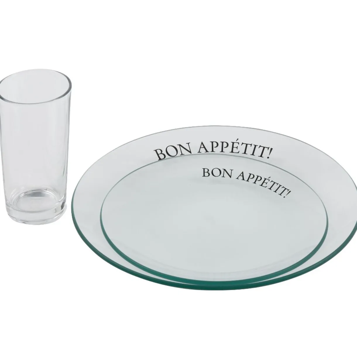 Gifi Service de vaisselle en verre Bon Appétit Clearance