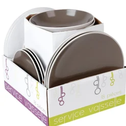 Gifi Service vaisselle 18 pièces Outlet